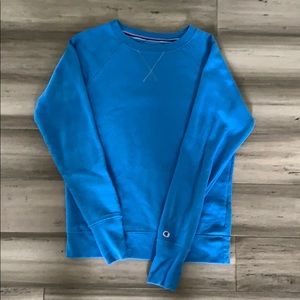 Blue sweatshirt